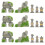 48Pcs Weather-Resistant Resin Mini Courtyard Stone Landscaping Kit 2