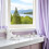 4Pcs Solid Wood Curtain Rod Holders White Support for Curtains 9