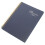 3Pcs Metal Coil Planner Book Blue Home Office Organizer 1