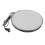 2Pcs Automatic Heated Poultry Waterer Stainless Steel Leakproof Silver 2
