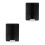 2Pcs Black Acrylic Desk Privacy Panel Freestanding Desktop Partition 5