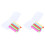 10Pcs Assorted Color Chalk Holders Plastic Chalk Extenders 2