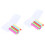 10Pcs Assorted Color Chalk Holders Plastic Chalk Extenders 4