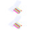 10Pcs Assorted Color Chalk Holders Plastic Chalk Extenders 5