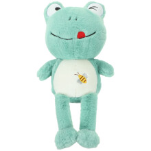 3Pcs Adorable Frog Plush Toy Soft Cartoon Stuffed Animal for Bedroom