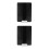 2Pcs Black Acrylic Desk Privacy Panel Freestanding Desktop Partition 6