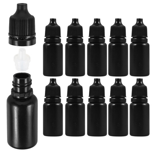 96Pcs Eye Dropper Bottles Pe Plastic Leakproof Dispenser