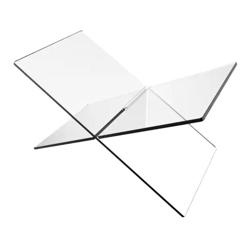 3Pcs Transparent Acrylic Recipe Book Stand for Kitchen Display Reading