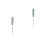 2Pcs Green Chenille Dusting Brushes Stainless Steel Telescopic Handle 2