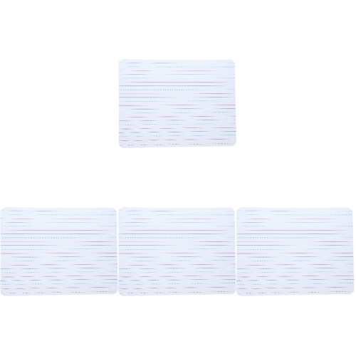 4Pcs Lightweight Multi-Color Small Dry Erase Whiteboards for Learning 2