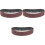 3Pcs Replacement Belt Sander Paper 80 Grit Abrasive Sanding Bands 4