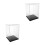 2Pcs Transparent Acrylic Display Case for Boxing Glove Models Home Use 8