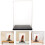 2Pcs Transparent Acrylic Display Case for Boxing Glove Models Home Use 11