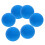 30Pcs Blue Bounce Balls for Kids Hand-Eye Coordination and Training 3