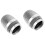 2Pcs Silver Metal Mic Head Replacement Durable Microphone Accessory 4
