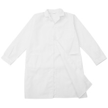 3Pcs Men’s Long Sleeve White Cotton Laboratory Doctor Costume