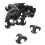 150Pcs Durable Plates for Armor Making and Knights Cosplay 1