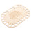 2Pcs Durable Wooden Embroidery Thread Organizer Sewing Tool Beige 1