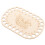 2Pcs Durable Wooden Embroidery Thread Organizer Sewing Tool Beige 2