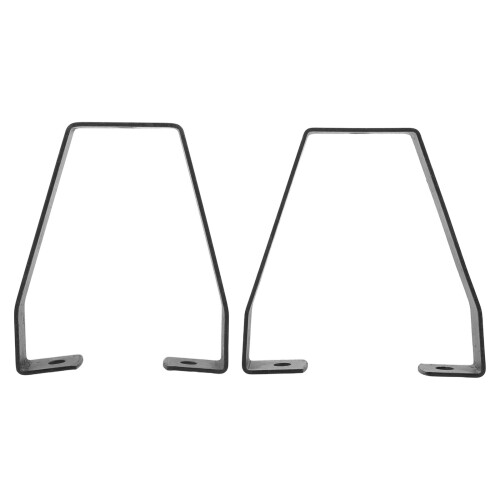 6Pcs Ergonomic Heavy Duty Motorcycle Seat Backrest Support Bracket 2