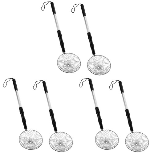 6Sets Durable Aluminum Shell Scooper for Beach with Long Handle 1