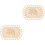 2Pcs Durable Wooden Embroidery Thread Organizer Sewing Tool Beige 5
