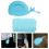 2Pcs Portable Sky-Blue Cooling Microfiber Towels for Camping 10