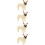 4Pcs PVC Simulation Animal Model Small White Dog Figure Desktop Decor 10