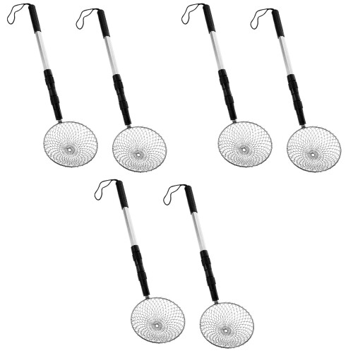 6Sets Durable Aluminum Shell Scooper for Beach with Long Handle 2