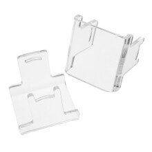 4Pcs Transparent Acrylic Fishing Reel Display Holder Compact Organizer