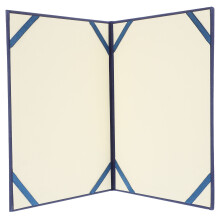 5Pcs Blue Paper Certificate Display Covers for Diplomas and Awards