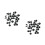 600Pcs Plastic Thumb Tacks Black Push Pins for Home School Office Use 7