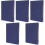 5Pcs Blue Paper Certificate Display Covers for Diplomas and Awards 5