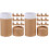 20Pcs Durable Kraft Paper Cylindrical Storage Tubes for Essential Oils 4