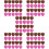 300Pcs Tiny Plastic Cowboy Hats for DIY Miniature Doll Accessories 10