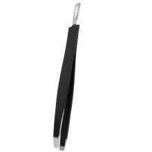 3Pcs Black Eyebrow Shaping Tweezers Stainless Steel Grooming Kit