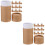 20Pcs Durable Kraft Paper Cylindrical Storage Tubes for Essential Oils 8