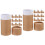 20Pcs Durable Kraft Paper Cylindrical Storage Tubes for Essential Oils 6