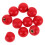 40Pcs Mechanical Red Plastic Hand Crank Handle for Milling and Lathe 2