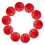 40Pcs Mechanical Red Plastic Hand Crank Handle for Milling and Lathe 1