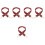 5Pcs Red Nylon Bag Straps Adjustable Wide Shoulder Replacement Belts 4