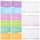 125Pcs Assorted Card Dividers for Kitchen Cookbook Cards 1