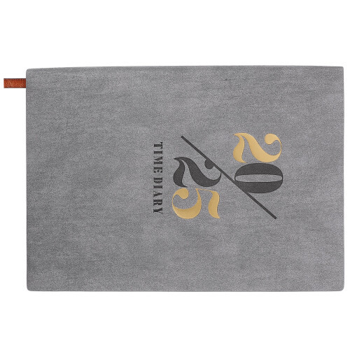 3Pcs Grey 2025 Monthly Planner Portable Academic Writing Notebook 1