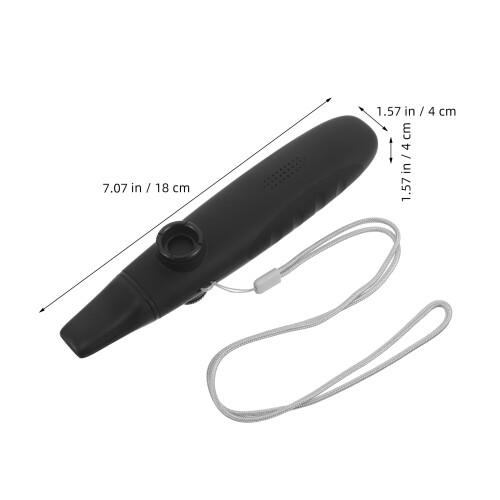 1Set Lightweight Black Kazoo ABS Material Easy Instrument for Home Use 2