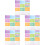 125Pcs Assorted Card Dividers for Kitchen Cookbook Cards 6