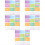 125Pcs Assorted Card Dividers for Kitchen Cookbook Cards 7