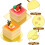 400Pcs Golden Cake Pads Square and Circle Shape Cake Base Trays 8