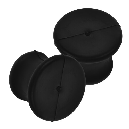 6Pcs Compact Rubber fork Bases for Meditation & 1