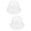 2Pcs Durable White Rv Vent Caps with Ventilation for Camper Roof 9