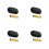 4Sets Elegante Gouden Xlr Microfoonadapter Voor Studio Geluid 4